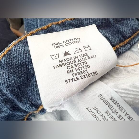 Frank & Oak 25 Billie Relaxed Boyfriend jeans high rise - Picture 10 of 11